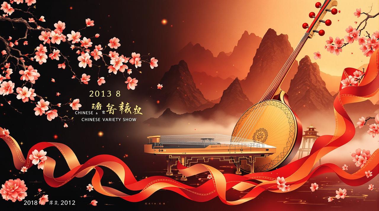 羞羞影院作品《国风音乐盛典》宣传海报，综艺类型作品